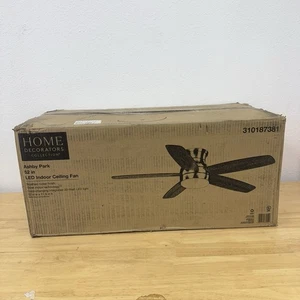 Home Decorators Collection Ashby Park 52" Color Changing Brushed Nickel Fan - Picture 1 of 2
