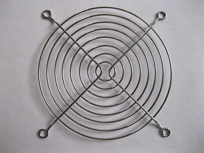 20 pcs DC Fan Grill Protector Silver Metal Finger Guard Used for 120mm Fan 12cm - Image 1 of 2