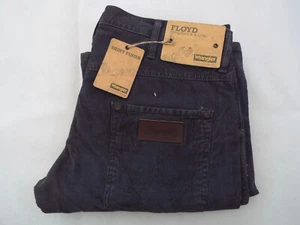 WRANGLER Mens Floyd Indian Ink Cord Jeans 🌍 Size W32-34 L34 🌎 RRP £85+ - Picture 1 of 11