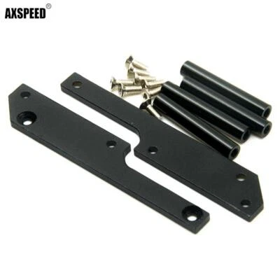 FLYXM RC 1:10 Body Shell Mounting Kit for RC AXIAL SCX10 RC4WD TF2 Shell Black - Image 1 of 4