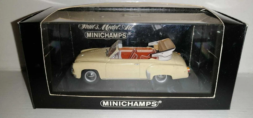 WARTBURG 311/2 CABRIOLET 1959 430 015930 MINICHAMPS SCALA 1:43 - Immagine 1 di 1