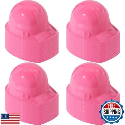 Sumind 48 Packs Gorras de Construcción para Fiestas Niños Casco de Trabajador de Plástico a Granel Juguete f Foto 1 de 4