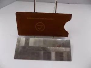 MICROFINISH COMPARATOR GAR S-22 SURFACE ROUGHNESS Conventional Machining NOS USA - Picture 1 of 9