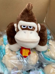Super Mario Bros. series plush Donkey Kong 9" soft stuffed toy doll - Picture 1 of 4