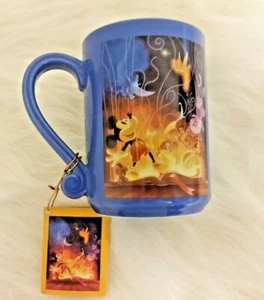 Mug Disney Ceramic Coffee Cup '75 Years of Love & Laughter' Blue 4 1/2" (E-8) - Picture 1 of 7