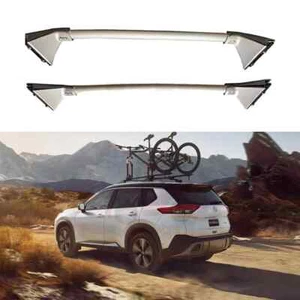 2PCS Crossbar Cross Bars Fits For Nissan All New X-Trail 2023 24 Roof Rail Racks - Picture 1 of 7