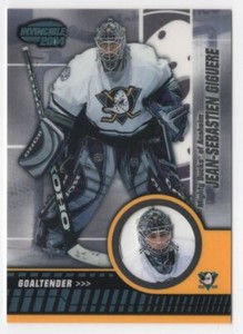 2003-04 Pacific Invincible /350 Jean-Sebastien Giguere Anaheim Mighty Ducks #3