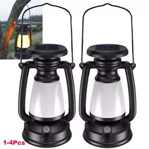 Solar Lanterns Outdoor Waterproof Hanging Lantern for Garden Patio Decor Lamp - Picture 1 of 11