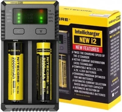 NITECORE Neu I2 Intellicharger Akku Ladegerät LI-ION / Nimh - Bild 1 von 2