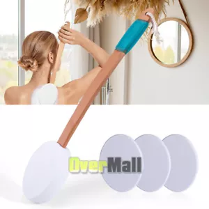 Lotion Applicator for Back, Feet, 3 Replaceable Pads with 1 Long Handled, Back - Picture 1 of 19