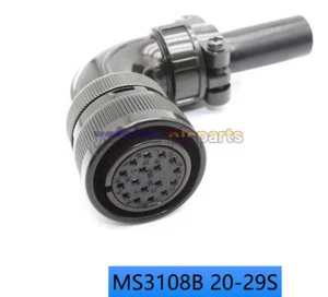 1 Stück für Panasonic A5 6 Servomotor MS3108B 20-29S 17 Core Encoder Luftfahrt Stecker - Bild 1 von 1