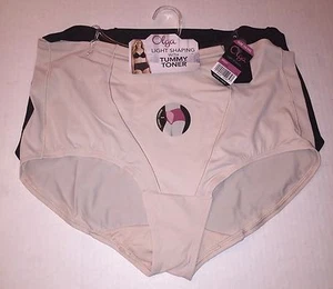 Olga Tummy Toner Light Shaping Panty Shapewear Briefs 23344 Smoothing 2 Panties - Picture 1 of 292