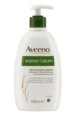 Aveeno Daily Moisturising Cream - 100ml,300ml,500ml - Image 1 of 2