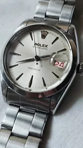 Vintage Rolex 6694 ROULETTE DATE  Men's Hand-Winding Watch 1961 - Picture 1 of 24