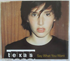 Texas   Maxi Cd Say What You Want