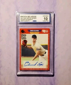 Graded Gem 💎 Mint 10 2021 Leaf Pro Set Rookie BROCK SELVIDGE Yankees - Picture 1 of 2