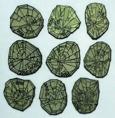 Набор из 10 значков Mickeys Not So Scary Halloween Party 2016 Spider Web Mystery с ПРЕСЛЕДОВАТЕЛЕМ - Изображение 1 из 4