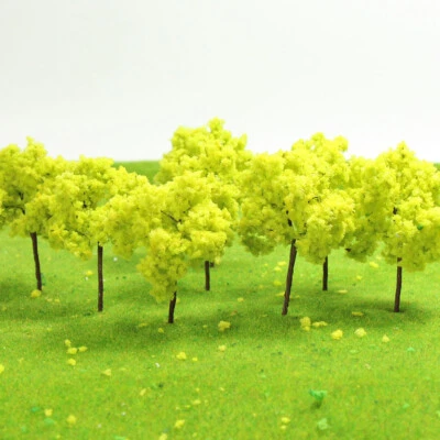 R7035 20pcs Train Layout Set Model Trees Scale N HO 7cm Diorama - Image 1 of 4