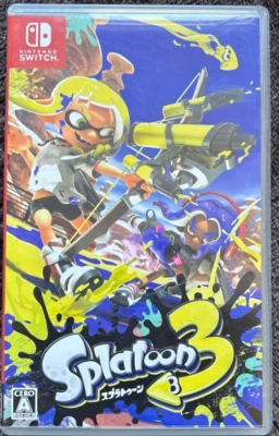 Splatoon 3 - Nintendo Switch (Original Case & Cartridge) free ship - Image 1 of 4