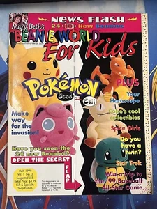 Mary Beth's Beanie World Pokémon Very Rare Magazine Vol 1 No 3 - Picture 1 of 8
