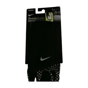 Nike Women's Printed Sphere 360 Running Workout Exercise Gloves Large Black - Picture 1 of 1