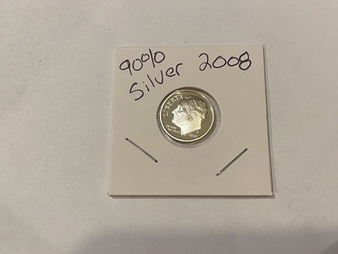 2008-S Proof Roosevelt Dime (SILVER) - DIRECTLY FROM PROOF SET Cover