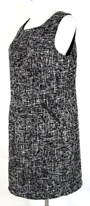 Dana Buchman Womens Size 14 Dress Tweed Sheath Sleeveless Knee Length K25 - Picture 1 of 15