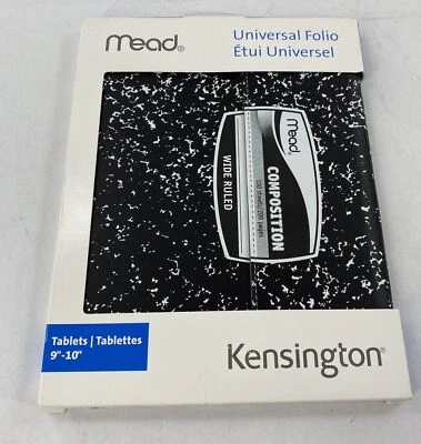 Mead Trapper Keeper Black Composition Folio Universal Case For 9" to 10" Tablet - Image 1 of 4