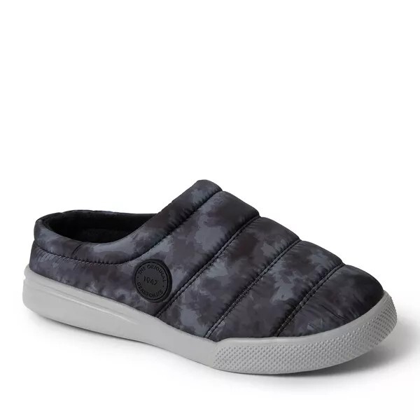 Zuecos Hombre Dearfoams Pantuflas De Nailon River Con Espalda