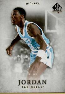 2012-13 Upper Deck SP Authentic #1 Michael Jordan North Carolina Tar Heels 29457
