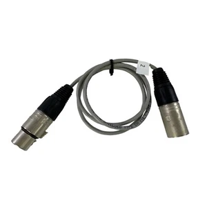 Cable de audio para micrófono Neutrik de 2 pies hecho profesionalmente - Imagen 1 de 3