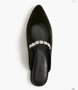 J. Mulas Crew Velvet estrás en negro talla 7 - Imagen 1 de 5