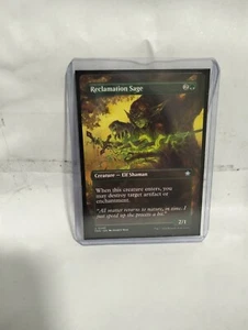 Magic The Gathering Reclamation Sage Full Art Card Foundations - Picture 1 of 2