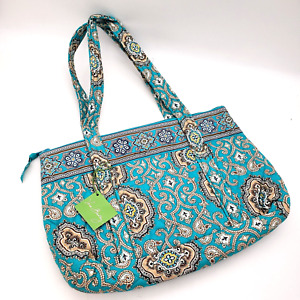 Vera Bradley Totally Turq Betsy Tote Shoulder Bag Retired Turquoise Purse