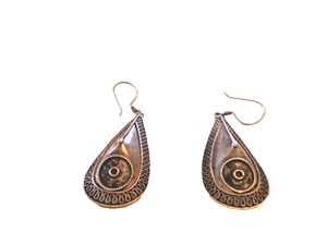 Women 925 Silver   Ear Dangle solid silver Drop Earrings - Picture 1 of 4