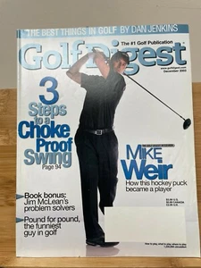 Golf Digest Magazine December 2003 Mike Weir - Jim McLean - Dan Jenkins - Picture 1 of 4