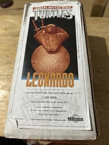 Teenage Mutant Ninja Turtles. Leonardo. Limited edition Bust. Only 80 made rare - Picture 1 of 14