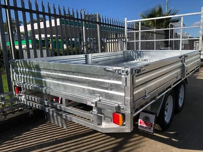 12 x 7 Hot-Dip Galvanised Flat Top Trailer 3500KG ATM - image 1 of 4