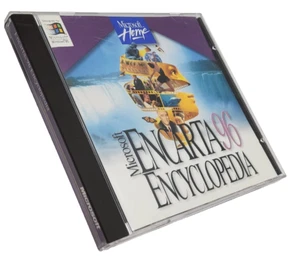 Microsoft Encarta Encyclopedia 96 ~ Software CD-Rom - Picture 1 of 5
