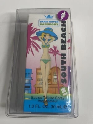 SEALED NOS Paris Hilton Passport: In South Beach Eau De Toilette Spray - 1 oz - Image 1 of 4