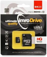 64GB SDXC Micro SD Karte IMRO - Class Klasse 10 mikro Adapter Card UHS-I 64 GB