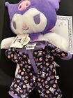 New Kuromi Build A Bear Plush Stuffed With Sleeper Pajamas Sanrio Hello Kitty