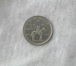 1973 Canada Quarter 25 Cents; 100 Years of the Mounties; Circulated - Picture 1 of 2