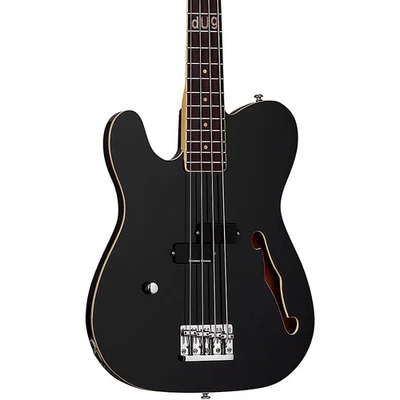 Schecter Dug Pinnick Signature BARON-H Left Handed Electric Bass Black - Image 1 of 4