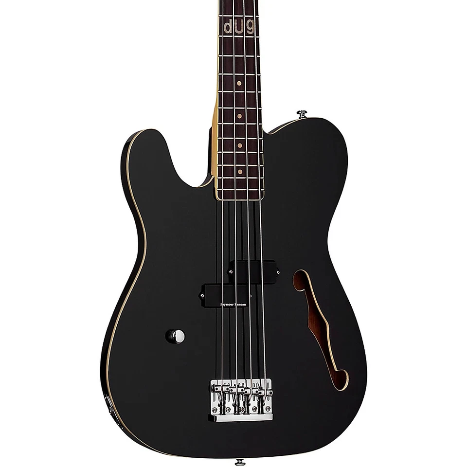 Schecter Dug Pinnick Signature Baron-h Left Handed Electric Bass Black