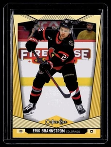 2024-25 O-Pee-Chee - Erik Brannstrom #351 Yellow Border - Picture 1 of 2