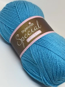 Lote de 6 madejas color # 1068 Stylecraft hilo especial DK. Usado LEER - Imagen 1 de 6