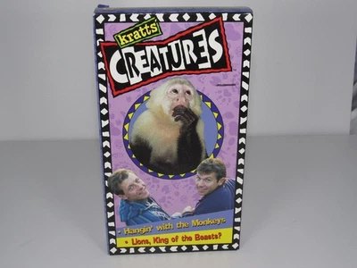 Kratts' Creatures VHS 1997 Wildlife Adventure Educational Time Life Kids - Image 1 of 3