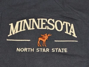 Vintage Minnesota Elch North Star State bestickt Herren XL - Bild 1 von 8