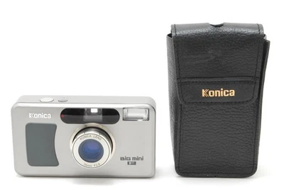[Top MINT w/ Case] Konica Big Mini F 35mm Point & Shoot Film Camera from JAPAN - Image 1 of 4